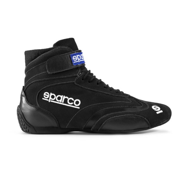 Závodní boty Sparco Top s homologací FIA, barva černá
