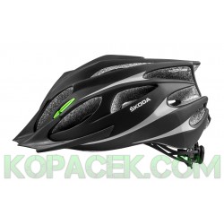 Škoda Auto - helma na kolo matt black - S / M