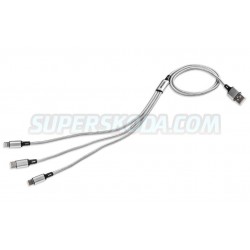 Škoda Auto - Charging USB kabel 3 v 1 2020 Collection