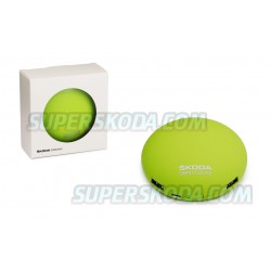 Škoda Auto - USB power bank LIME GREEN