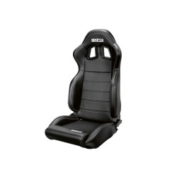 Sparco R100 sportovní polohovatelné sedadlo, barva: černá koženka
