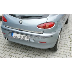 Alfa Romeo 147 3D / 5D - nerez chrom lišta kufru spodní  - OMSA LINE