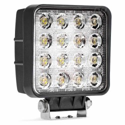 LED pracovní světlo 16x LED AWL05 EMC 108x108 48W FLAT 9-60V