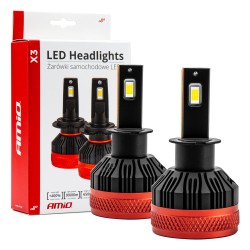 LED žárovky hlavního svícení X3 Series - H3