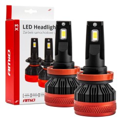 LED žárovky hlavního svícení X3 Series - H8/H9/H11