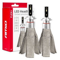 LED žárovky pro hlavní svícení FLEX+ H7 canbus 6000K 12V 24V