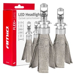 LED žárovky pro hlavní svícení H7 FLEX+ s vestavěnou čočkou
