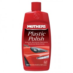 Mothers Plastic Polish - leštěnka a oživovač plastů, 236 ml