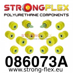 Honda Civic V 91-95 - uložení zadní nápravy, bez silentbloku podelneho ramene (081105B) EU - Sada -SPORT