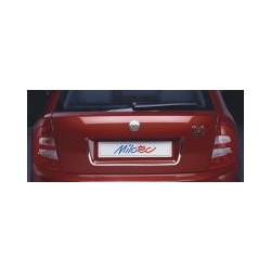 Škoda Fabia Limousine - Dekor kolem zadní SPZ - chromový