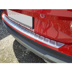 Škoda Enyaq 2020-> - práh pátých dveří s výstupky, Alu Brush matný