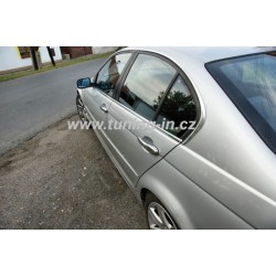 Bmw E46 01-05 (facelift) Nerez chrom kryty klik OMSA LINE