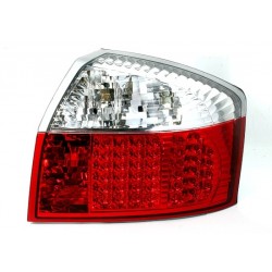 Audi A4 8E Lim. 01-02  Zadní LED světla provedení red/crystal