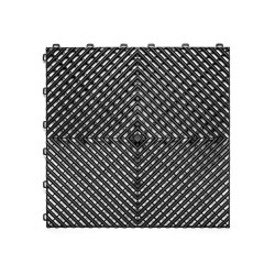 Dlaždice modulární podlahy 40x40cm ČERNÁ