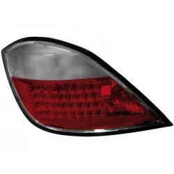 Zadní světla Opel Astra H LED Red/Chrom