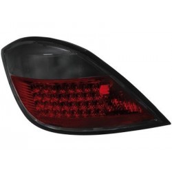 Zadní čiré lampy Opel Astra H LED Black/Red