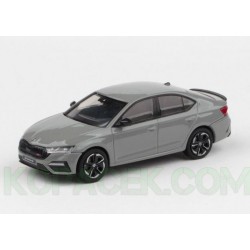 Model 1:43 Škoda Octavia IV RS sedan STEEL GREY (F7A)