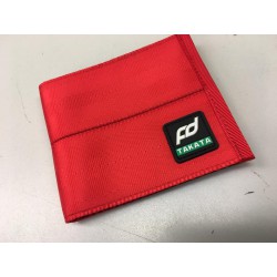Stylová peněženka s logem TAKATA červená