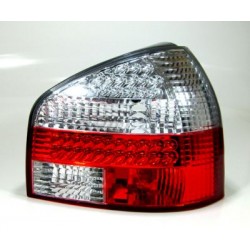 Audi A3 8L - Zadní světla provedení LED RED krystal