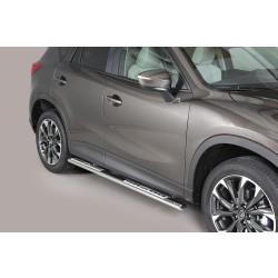 Nerez boční designové nášlapy Mazda CX-5