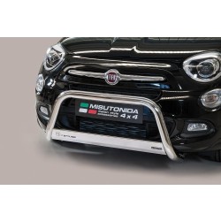 Fiat 500 X nerezový přední ochranný rám 63mm