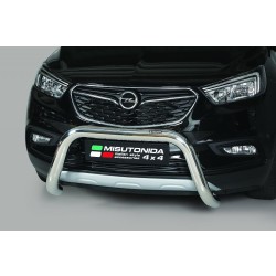 Opel Mokka X nerezový přední ochranný rám 76mm