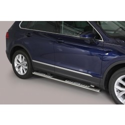 Nerez boční designové nášlapy Volkswagen Tiguan II