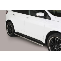 oválné boční nášlapy Misutonida se stupátky pro Ford Edge, od r.v. 2016-> , nerezové, 95x60mm