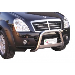 SsangYong Rexton II nerezový přední ochranný rám 63mm