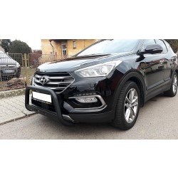 Hyundai Santa-Fe III nerezový přední ochranný rám 63mm
