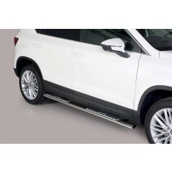 Nerez boční designové nášlapy Seat Ateca