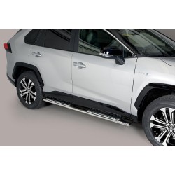 Nerez boční designové nášlapy Toyota RAV 4