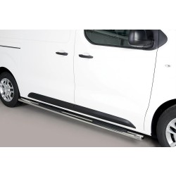 oválné boční nášlapy Misutonida se stupátky pro Opel VIVARO C, od r.v. 2019- , nerezové, 95x60mm