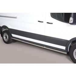 Nerez boční nášlapy Ford Transit L3/H3 - Ø 63mm