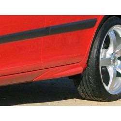 Škoda Fabia II - Zadní rozšíření prahů, ABS-černý