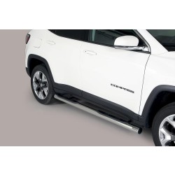 Nerez boční nášlapy se stupátky JEEP Compass II