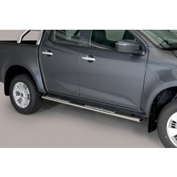 Nerez boční designové nášlapy ISUZU D-MAX III