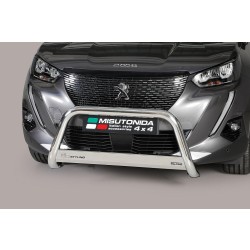 Peugeot 2008 II nerezový přední ochranný rám 63mm
