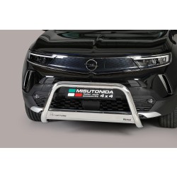 Opel Mokka II nerezový přední ochranný rám 63mm