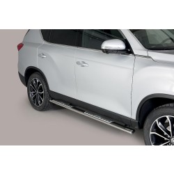Nerez boční designové nášlapy SsangYong Rexton II Y400