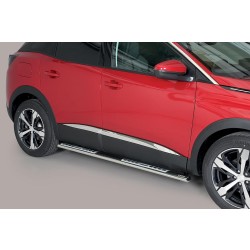Nerez boční designové nášlapy Peugeot 3008
