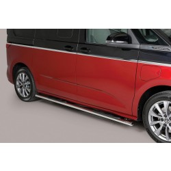  oválné boční nášlapy Misutonida se stupátky pro Volkswagen T7 Multivan, od r.v. 2022-, nerezové, 95x60mm 