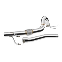 Nerezová downpipe pro Audi A3 8P 1.9/2.0 TDI 2003-2008