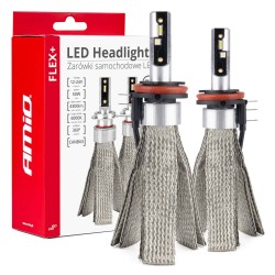 LED žárovky do auta FLEX+ H15 6000K 12V 24V Canbus