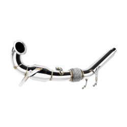Nerezová downpipe pro Škoda Superb III 1.8 TSI 2015- +silencer