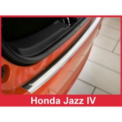 Ochranný panel zadního nárazníku nerez - Honda Jazz (2014->)