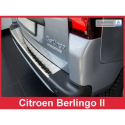Ochranný panel zadního nárazníku nerez - Citroen Berlingo Multispace (04/2008->)
