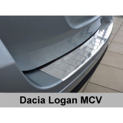 Ochranný panel zadního nárazníku nerez - Dacia Logan MCV (02/2013->)