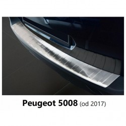Ochranný panel zadního nárazníku nerez - PEUGEOT 5008
