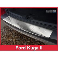 Ochranný panel zadního nárazníku nerez - Ford Kuga (03/2013->)